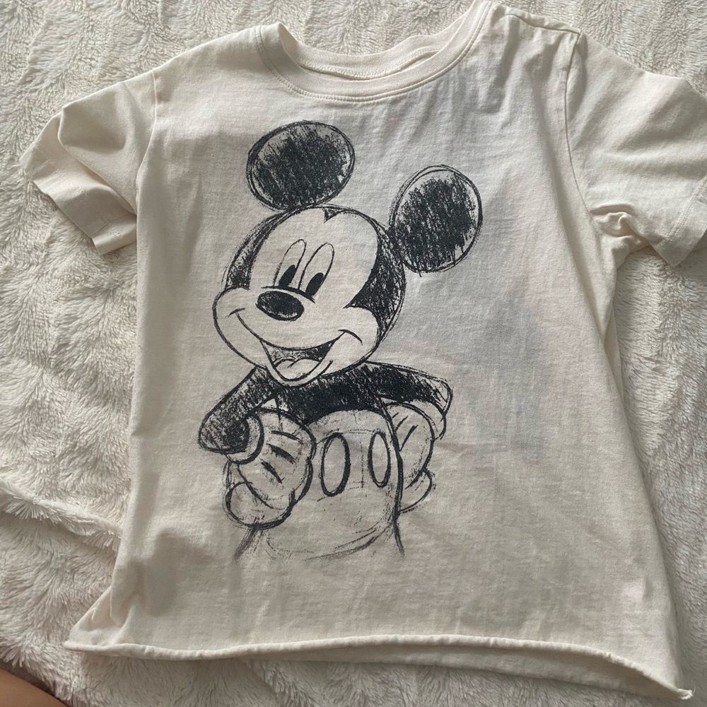 A Mickey Mouse T-shirt.